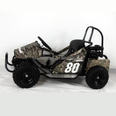 China New Cheap Fashion Patent 4 Wheel China Kid 80cc Off Road Go Kart 13X5.00-6 Offroad Tires for sale