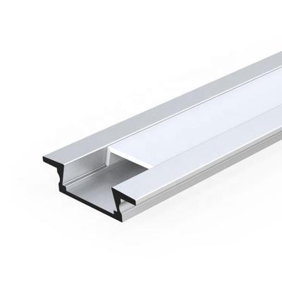 China Radiator 22.3*5.6 mm U Shape Perfil De Aluminio , Led Lamp Strip Recessed Alumnum Channel for sale