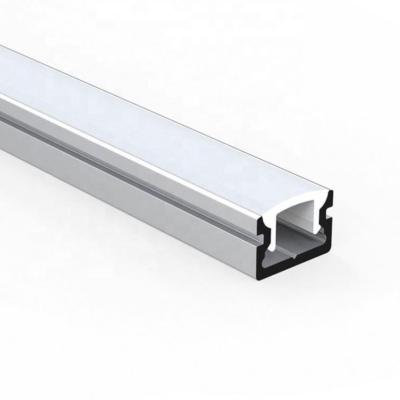 China Heatsink Customization Square Shape Perfil Aluminio LED Aluminum Profile Led Perfiles For Kitchen Cabinet for sale