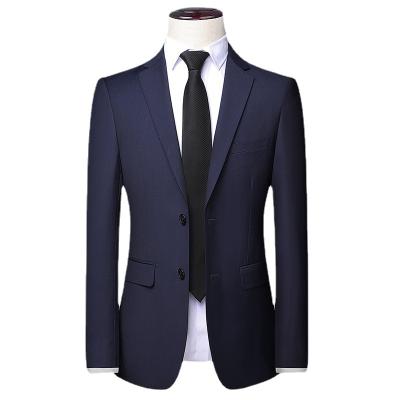 China Anti-wrinkle men's three-piece suit slim fit men's suit best man groom wedding dress for sale