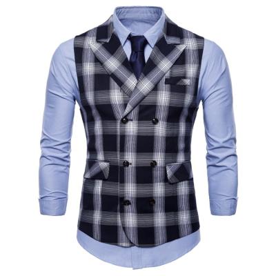 China New style men's anti-shrink business work vest/vest /Work vests and casual vests for sale