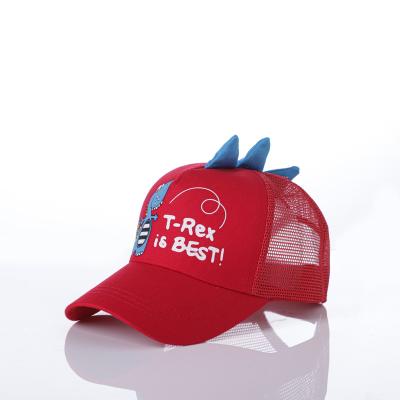 China Breathable Comfortable Cartoon Sun Block Printed Cute Kids Baseball Cap for sale