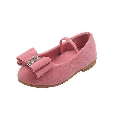 China 2022 High Quality Flat Bottom Children's Fashion Dance Shoes Breathable Princess Shoes for sale