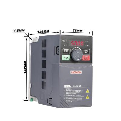 China 220V/380V Ect Industrial Equipment Single/Three Phase AC Controller Speed ​​Converter Frequency Inverter Motor 0.4KW-160kw Motor 0.4KW-160kw Driver High Performance VFD for sale