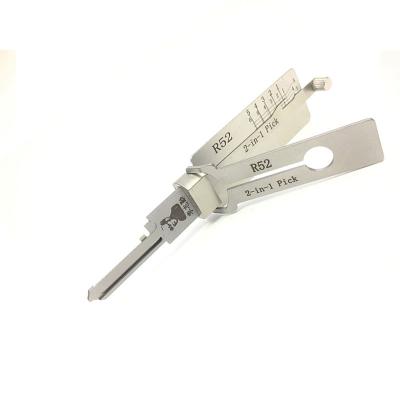 China Lishi R52 Stainless Steel Decoder Locksmith Tools SC1 SC4 BE2 AM5 Lishi lw4 for sale