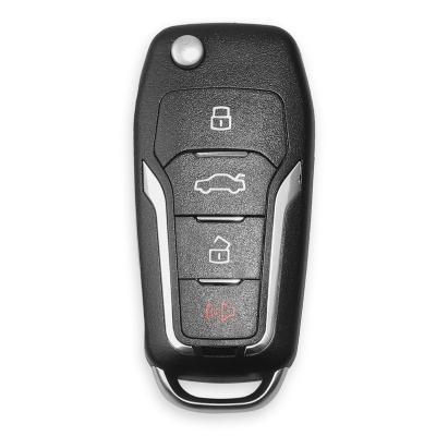 China ABS+Metal XNFO01EN XHORSE Ford Universal 4 Buttons Wireless Remote Key for sale