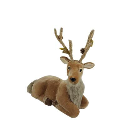 China Foam Reindeer Christmas Decoration Reindeer Decoration Gift Christmas Table Deer for sale