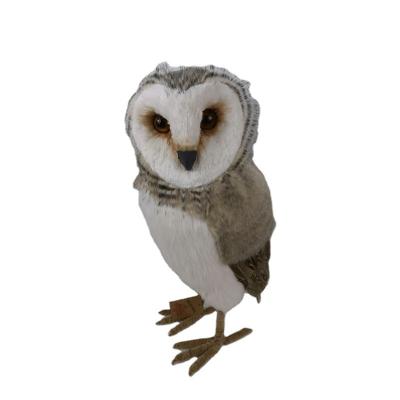 China Factory direct hand-made Christmas simulation owl Christmas tree decoration owl for sale