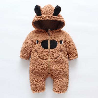 China 2020 New Baby Longsleeve Bear Style Little Crawler Baby Long Sleeve Suit Baby Fleece Overalls for sale