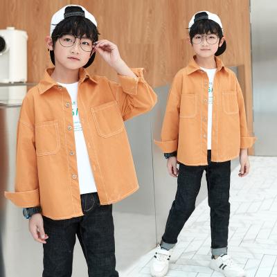 China 2021 New Style Spring Baby Boy QUICK DRY Shirts Kids Long Sleeve Tops Kid Clothes Plaid Shirt for sale