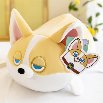 China Eco-friendly Material Hot Selling Corgi Plush Toy Animal Pillow Plush Toy Dog Plush Toys for sale