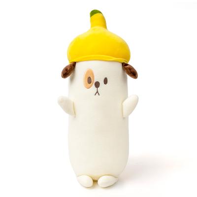 China 2022 New Environmentally Friendly Material Animal Plush Toy Bunny Banana Dog Stuffed Plush Pillow Toys Bed Pillow for sale