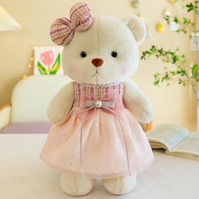 China 2022 Cute Teddy Bear Doll Alentine's Day Eco-Friendly Birthday Gift Material Stuffed Teddy Bear Comfort Plush Toy for sale