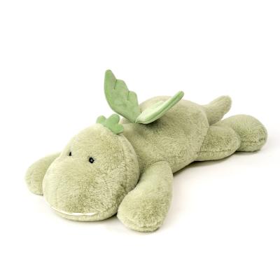 China Wholesale Funny Pillow Eco-friendly Material Toy Soft Plush Toy Stuffed Green Dinosaur Doll Stuffed Animal Plush Toy for sale