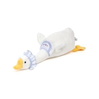 China 2022 Eco-friendly Material New Kawaii Stuffed Toy Lolita Goose Doll Pillow Plush Toy Cartoon Soft White Goose Plush Toys for sale