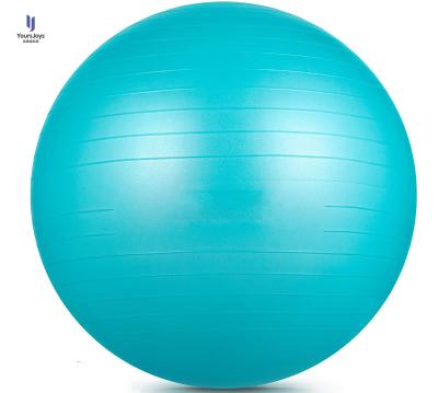 China Yoursjoys Exercise Ball Thickened Explosion-proof PVC Fitness Training Pilates Yoga Balance Ball Wholesale for sale