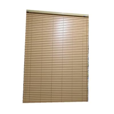 China Waterproof Supplier for 50mm PVC Venetian Shades with Rope Ladder Sunscreen Fauxwood Venetian Shades for sale