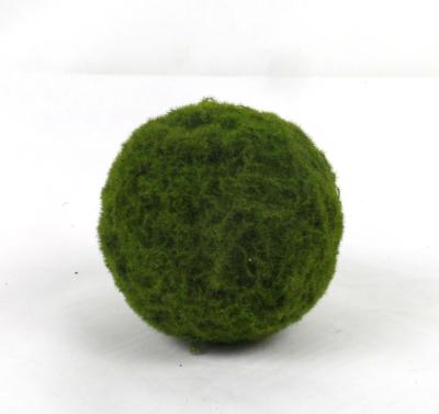 China Environmental Factory Sell Custom Artificial Topiary Trees Panel 20CM Grass Flower Topiary Ball for sale