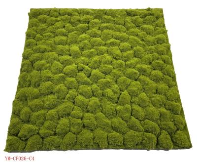 China Environmental high quality indoor color artificial moss carpet in YM-CP026-C4 factory price wholesale for sale