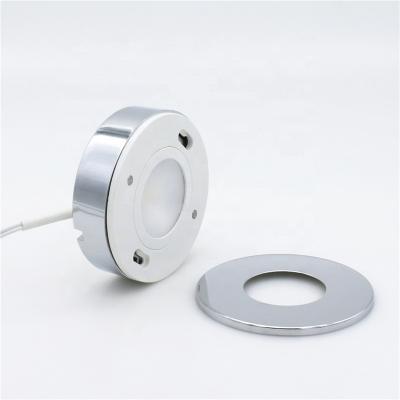 China Trim Variable UL Listing 3 In 1 CCT Dimmable Led Puck Light With Variable Trim for sale