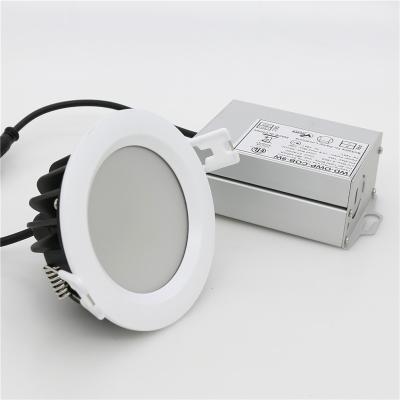 China ETL IP65 CRI90 12W Residential Round Dimmable Recessed Led Downlight for sale