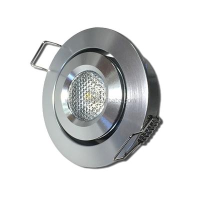 China Adjustable recessed ceiling cabinet light 12v led downlight for sale