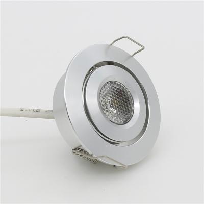 China 12v/700mA Aluminum Downlight WEDO mini lighting led light home and commercial lamp 180lm 3w led downlights for sale