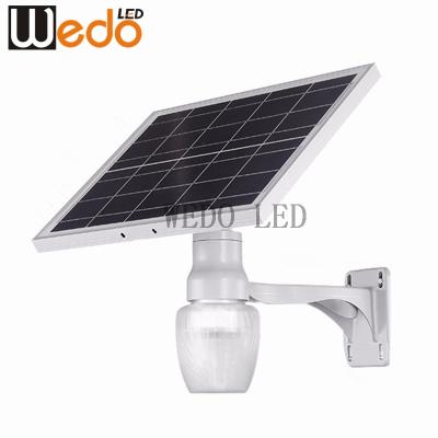 China Timer Wall Post Mounted Waterproof Outdoor Solar Garden Lights for sale