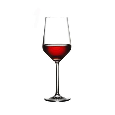 China High Quality Food Safe Custom Long Stem Red Wine Glass Lead Free Glass Goblet for sale