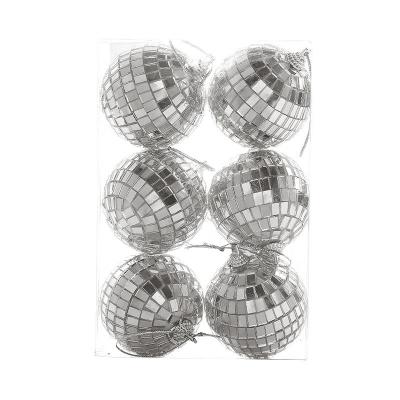 China Handmade Party Decoration Handmade Foam Or Plastic Core Disco Mirror Glass Ball for sale