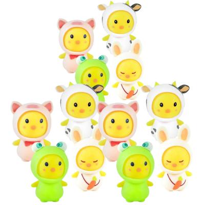 China New Cartoon Decompression Toy Cute Frog Animal Rabbit Rabbit Toys Cute Dcompression Pinch Ball For Children's Gift for sale