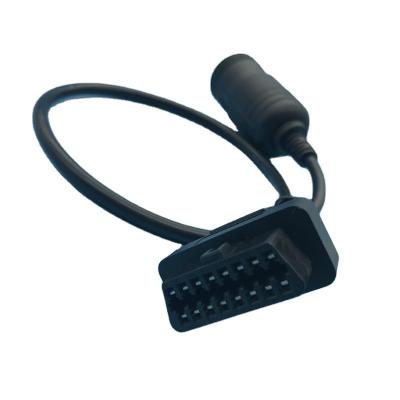 China Heavy Duty Overmolded High Quality J1708 Male To Female Cable Car OBD2 Cable for sale