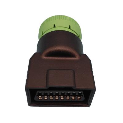 China Universal High Quality J1939 Female Adapter, J1939 Female To OBD 2 Female Adapter for sale