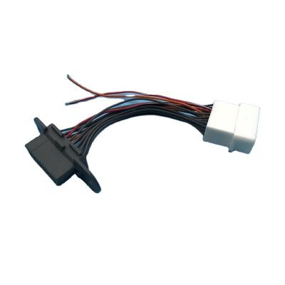 China Factory Price Universal 16 Pin Male To Female OBD2 Read Cable For Automobile Car Cable for sale