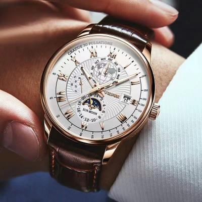 China Top Designers High End Full Calendar Mens Watches Design Mens Watch 3135 Movement Sapphire Glass Mirror 904L Steel Strap for sale