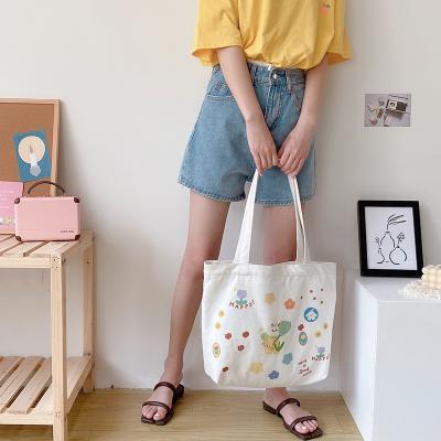 China 2023 new popular canvas fashion leisure tote bags lady fashion all-in-one shopping bag popular all-in-one tote bag for sale