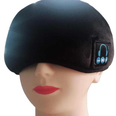 China 2021 In-Ear Music Eyemask Soft Eye Cover Wireless Sleepmask Travel Mask Wireless 3D Custom Eye Mask for sale