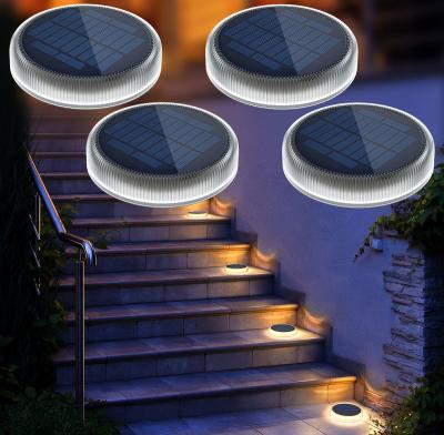 China Decking Outdoor Street Garden Pathway LANDSCAPE Lamp Warm White Solar Powered Ground Light For Landscape for sale