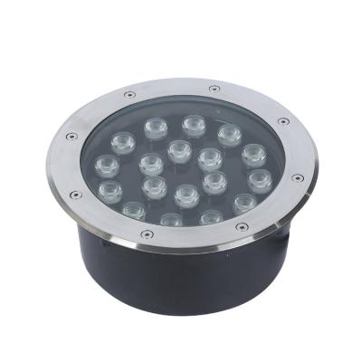 China Garden Led Light Round IP67 Underground Garden Light High Quality Led Inground Light AC220V/DC24V Outdoor RGB for sale