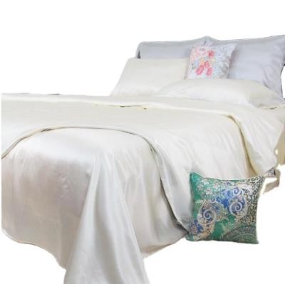 China Viable Silk Seamless Bed Linen Sheet Oeko-Tex100 Silk Bedding Set for sale