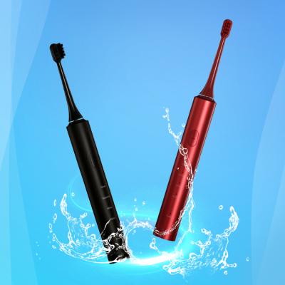 China New Product Wholesale Battery Powered Rechargeable Travel IPX7 Ultrasonic Electric Toothbrush 360 Degrees for sale