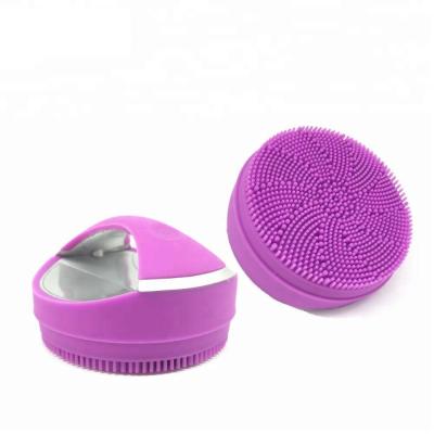 China Silicone Brush Face Remover Beauty DEEP CLEANING Facial Cleansing Massager Sweep Sonic Facial Cleansing Brush for sale