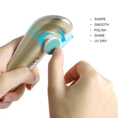 China Hot Selling Mini USB Cordless Smart UV Portable Electric Nail Polisher Professional Nail Polisher For Nails for sale