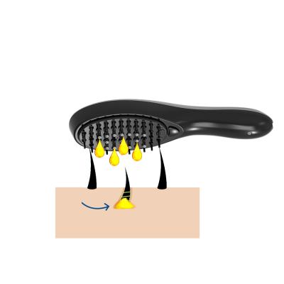 China Factory Direct Selling Comfortable Cordless Massage Comb Wholesale Hair Brush Scalp Massager Detangling Brush for sale