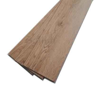 China Rigid spc vinyl flooring spc click lock 6mm spc vinyl flooring modern luxury oak plastic plank for sale