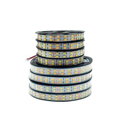 China Warehouse High Lumen IP67 Flexible Led Strip Light IP2012V 5050 Double Row 120led Flexible Led Row White Color for sale