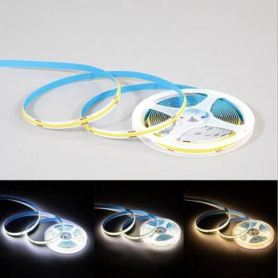 China Warehouse Dimmable LED Strip COB IP20 IP67 5M 528LEDs/m 12V 24V 3000K 6000K 4000K Not Accessible Led Strip for sale