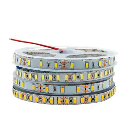 China High brightness 120LEDs SMD 5630 wide white pcb 5730double IP20 12VDC 10MM warmwhite naturewhite hotel led strip ligjh for sale