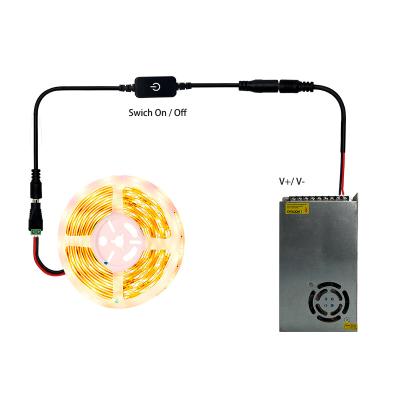 China Roll warehouse engineering desigh high lumens DC24V SMD 2835 120L 10m/kit 3000K 4500K 6000K IP20 with dimmer and power supply strip light for sale