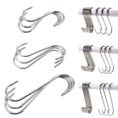 China General Industry Aluminum European Climbing Pattern Wire S Hook 10.6cm /7cm for sale